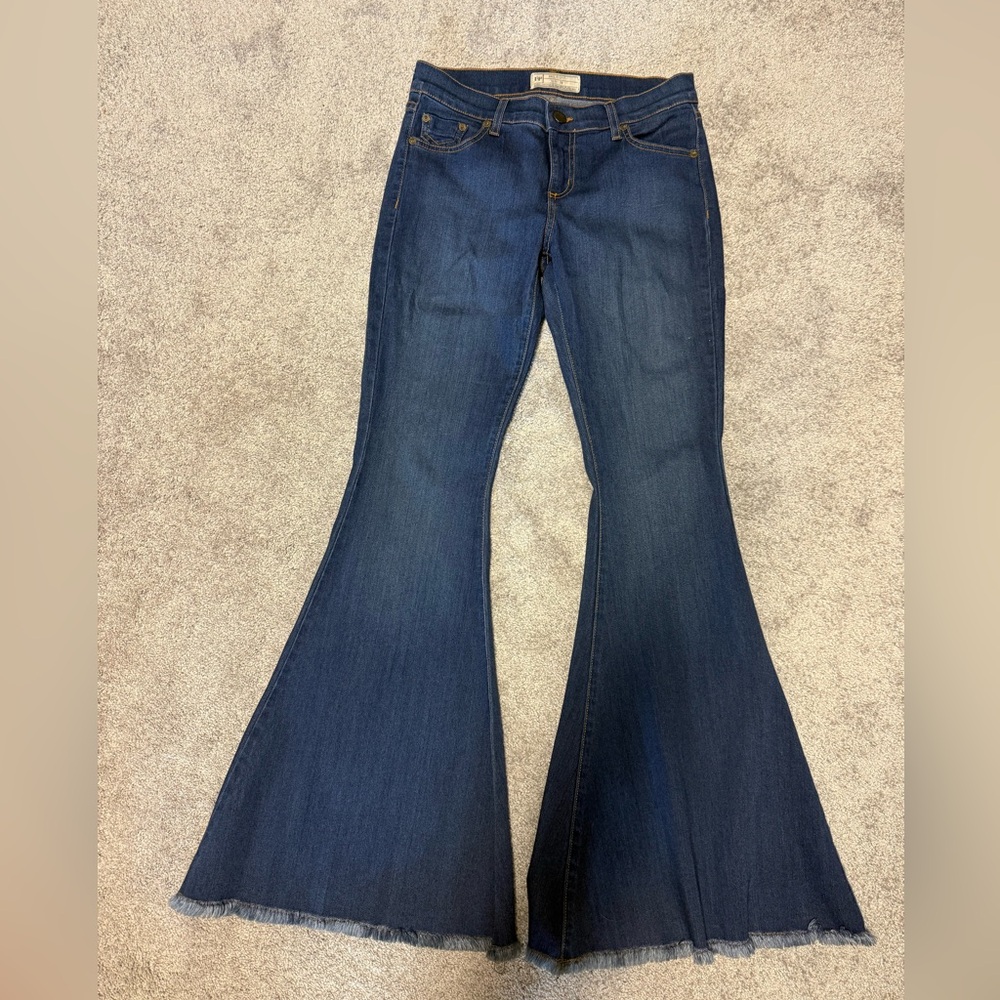 Free People low rise flare jeans